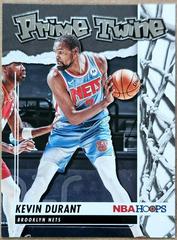 Kevin Durant #1 Basketball Cards 2021 Panini Hoops Prime Twine Prices