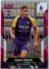 Koray Gunter [Pink Lava] #184 Soccer Cards 2021 Panini Score Serie A Prices