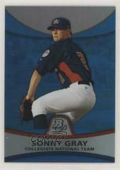 Sonny Gray [Blue Refractor] Baseball Cards 2010 Bowman Platinum Prospects Prices