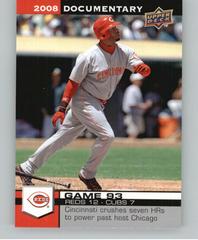 Ken Griffey Jr. #2773 Baseball Cards 2008 Upper Deck Documentary Prices