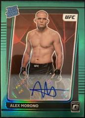Alex Morono [Signature Green] Ufc Cards 2022 Panini Donruss Optic UFC Prices