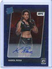 Karol Rosa [Signature Purple Stars] #102 Ufc Cards 2022 Panini Donruss Optic UFC Prices