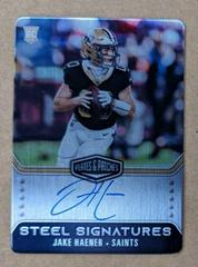 Jake Haener #RSSJHA Football Cards 2023 Panini Plates and Patches Rookie Steel Signatures Prices