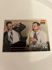 Babe Ruth [Orange] #3 Baseball Cards 2022 Stadium Club Chrome Prices