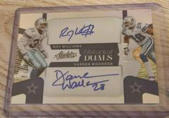Roy Williams, Darren Woodson #HD-DAL Football Cards 2022 Panini Absolute Historical Duals Prices