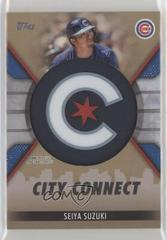 Seiya Suzuki [Gold] #CC-SS Baseball Cards 2023 Topps City Connect Commemorative Patch Prices