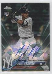 Miguel Andujar [Green] #AC-MA Baseball Cards 2018 Topps Chrome Sapphire Rookie Autographs Prices