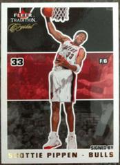 Scottie Pippen [Crystal] #15 Basketball Cards 2003 Fleer Prices