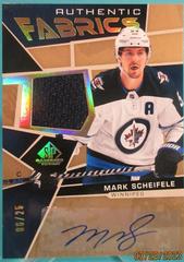 Mark Scheifele [Autograph] Hockey Cards 2021 SP Game Used Authentic Fabrics Prices