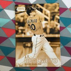 J.T. Realmuto [5x7 Gold] #116 Baseball Cards 2016 Stadium Club Prices