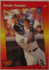 Frank Thomas Baseball Cards 1992 Panini Donruss Triple Play Prices