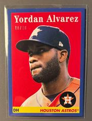 Yordan Alvarez [Blue] Baseball Cards 2023 Topps Throwback Thursday Prices