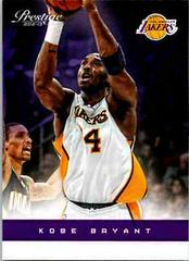 Kobe Bryant Basketball Cards 2012 Panini Prestige Prices