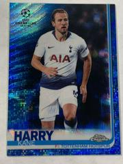Harry Kane [Running Blue Wave Refractor] #48 Soccer Cards 2018 Topps Chrome UEFA Champions League Prices