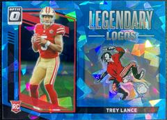 Trey Lance [Ice] #LL-18 Football Cards 2021 Panini Donruss Optic Legendary Logos Prices