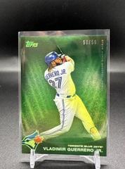 Vladimir Guerrero Jr. [Green Glitter] #107 Baseball Cards 2022 Topps X Steve Aoki Prices