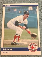 Ed Jurak #402 Baseball Cards 1984 Fleer Prices
