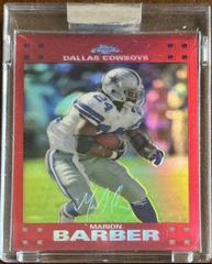 Marion Barber [Red Refractor] #TC13 Football Cards 2007 Topps Chrome Prices