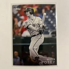 Buster Posey [Background] Baseball Cards 2018 Topps on Demand Black & White Prices