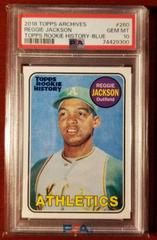 Reggie Jackson [Blue] #260 Baseball Cards 2018 Topps Archives Rookie History Prices