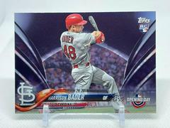 Harrison Bader [Blue Foil] Baseball Cards 2018 Topps Opening Day Prices