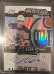 Dylan Holloway #DTAA-DH Hockey Cards 2022 Upper Deck Credentials Debut Ticket Access Autograph Prices