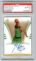 Glen Davis [Autograph] #116 Basketball Cards 2007 SP Authentic Prices