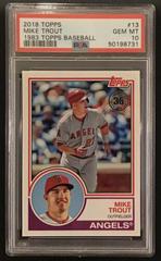 Mike Trout Baseball Cards 2018 Topps 1983 Baseball Prices
