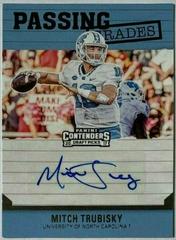 Mitchell Trubisky [Autograph] #2 Football Cards 2017 Panini Contenders Draft Picks Passing Grades Prices