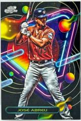 Jose Abreu [Black Eclipse] #4 Baseball Cards 2023 Topps Cosmic Chrome Prices