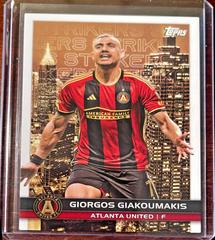 Giorgos Giakoumakis Soccer Cards 2023 Topps MLS Big City Strikers Prices