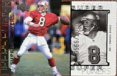 Steve Young [Silver Die Cut] #S9 Football Cards 1998 Upper Deck Super Powers Prices
