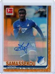 Diadie Samassekou [Autograph Orange Refractor] Soccer Cards 2019 Topps Chrome Bundesliga Prices