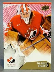 Ann-Renee Desbiens [Gold] #99 Hockey Cards 2015 Upper Deck Team Canada Juniors Prices