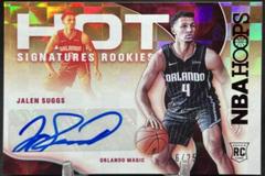 Jalen Suggs [Red] #HSR-JS Basketball Cards 2021 Panini Hoops Hot Signatures Rookies Prices