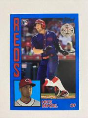 Nick Senzel [Blue] #84-13 Baseball Cards 2019 Topps Update 1984 Baseball Prices