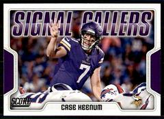 Case Keenum #19 Football Cards 2018 Score Signal Callers Prices