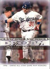 Mike Piazza #33 Baseball Cards 2002 Upper Deck Honor Roll Prices