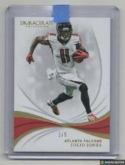 Julio Jones [Gold] #7 Football Cards 2019 Panini Immaculate Collection Prices