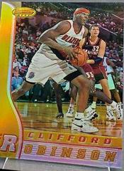 Clifford Robinson [Refractor] Basketball Cards 1996 Bowman's Best Prices