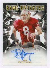 Steve Young #GBR-SYO Football Cards 2022 Panini Illusions Game Breakers Autographs Prices