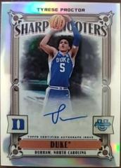 Tyrese Proctor #SSA-TP Basketball Cards 2023 Bowman Chrome University Sharp Shooters Autographs Prices
