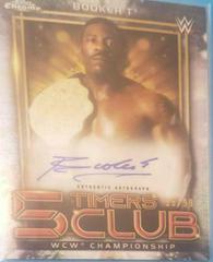 Booker T #5TA-BT Wrestling Cards 2021 Topps Chrome WWE 5 Timers Club Autographs Prices