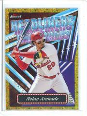 Nolan Arenado [Gold Mini Diamond] #FH-7 Baseball Cards 2023 Topps Finest Headliners Prices