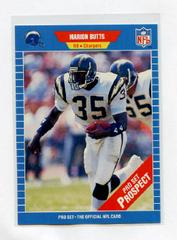 Marion Butts Football Cards 1989 Pro Set Prices