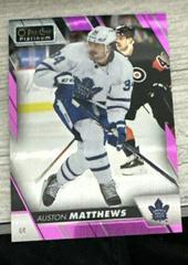 Auston Matthews [Matte Pink] #P-AM Hockey Cards 2023 O-Pee-Chee Platinum Preview Prices