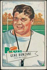 Gene Ronzani #135 Football Cards 1952 Bowman Large Prices