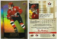 Geraldine Heaney #93 Hockey Cards 2023 Upper Deck Tim Hortons Legends Prices