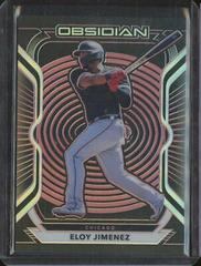 Luis Robert [Electric Etch Red] #2 Baseball Cards 2021 Panini Chronicles Obsidian Prices