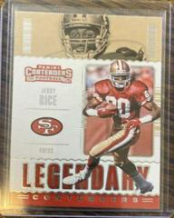 JERRY RICE Football Cards 2020 Panini Contenders Legendary Prices